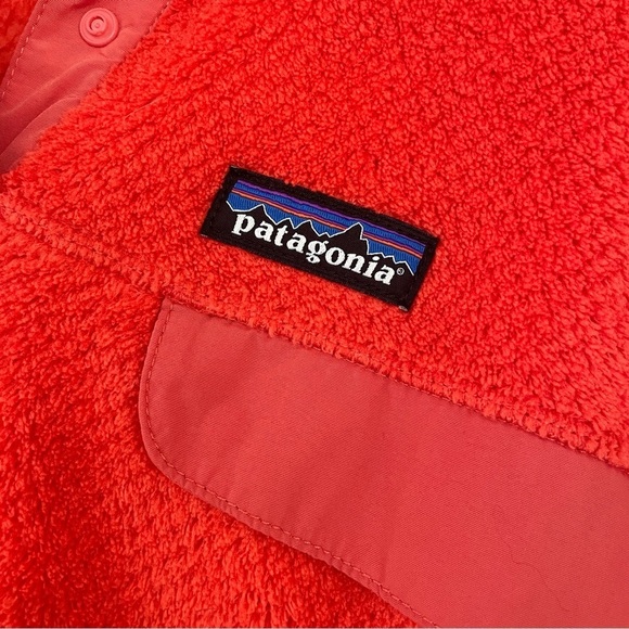 Patagonia Synchilla Fleece Pullover Orange XL Extra Large - Picture 5 of 9